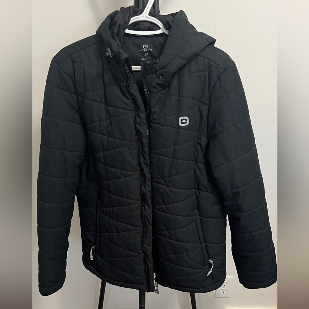 Outbound Thermal Insulate Hooded Winter Puffer Jacket